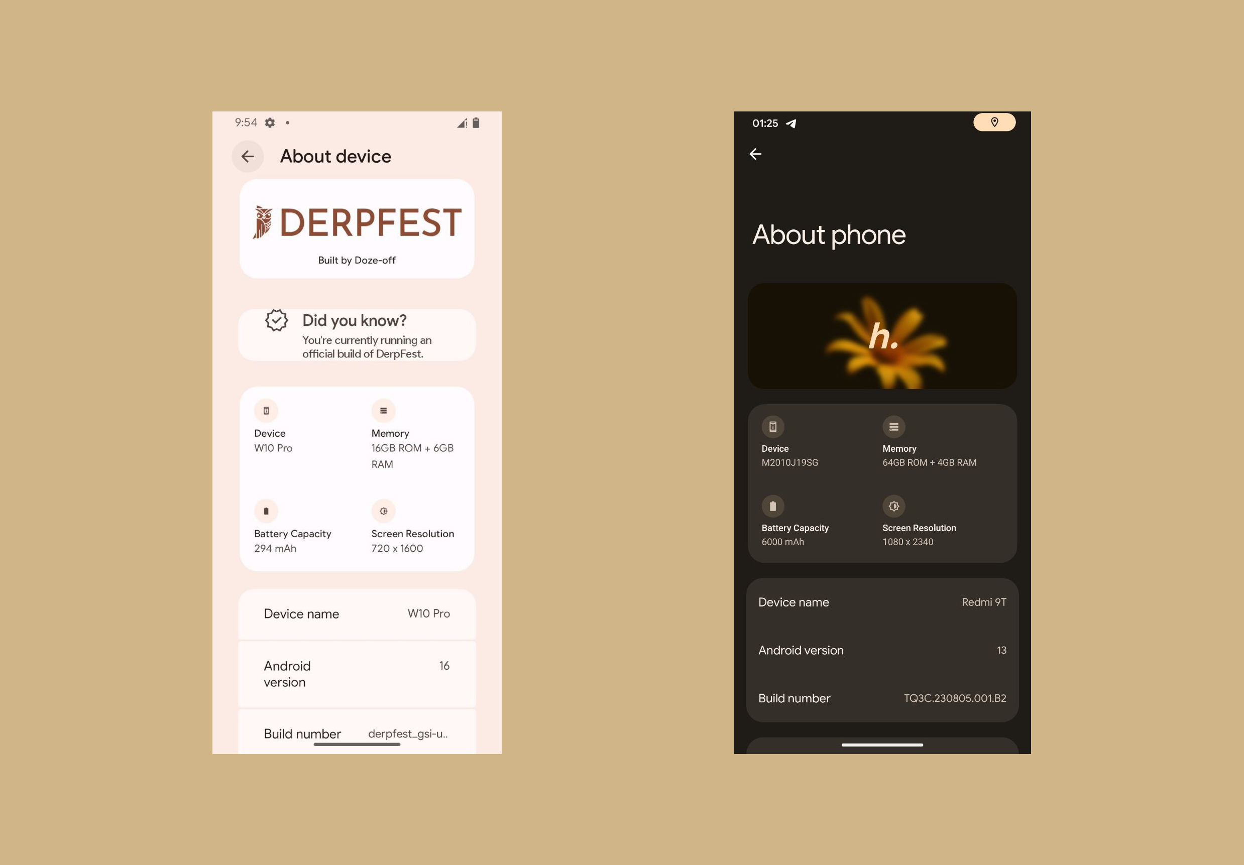 HeroSuxx used time mchine to copy Drepfest UI from the Future